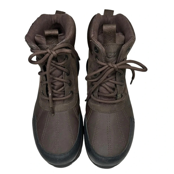 UGG Men\'s Emmett Cold Weather Duck Boots in Stout.  Sz: 8 main image 14